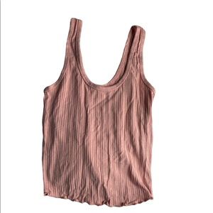 Pink tank top from Tillys